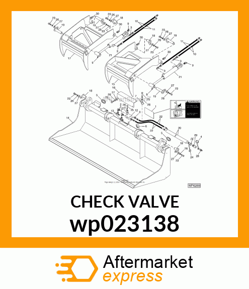 CHECK VALVE wp023138