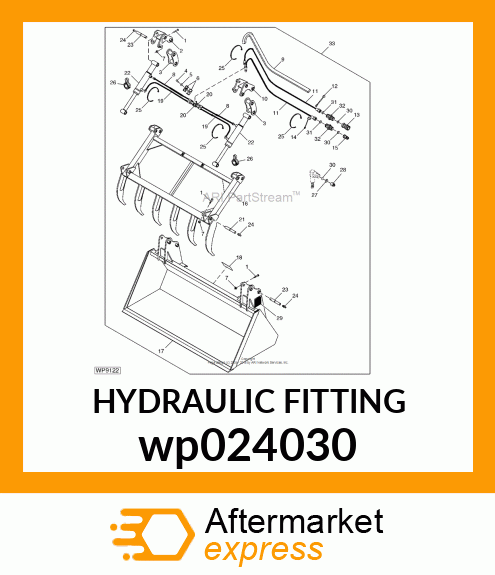 HYDRAULIC FITTING wp024030