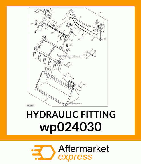 HYDRAULIC FITTING wp024030