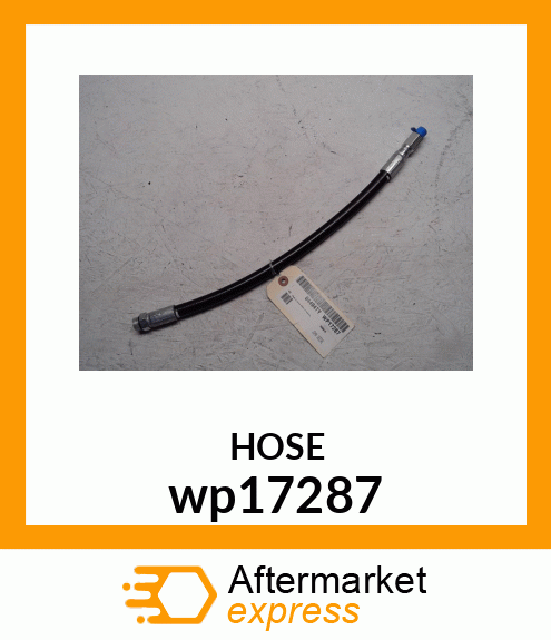 HOSE, HYDRAULIC, 3/8" I.D. X 20" wp17287