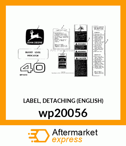 LABEL, DETACHING (ENGLISH) wp20056