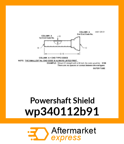 Powershaft Shield wp340112b91