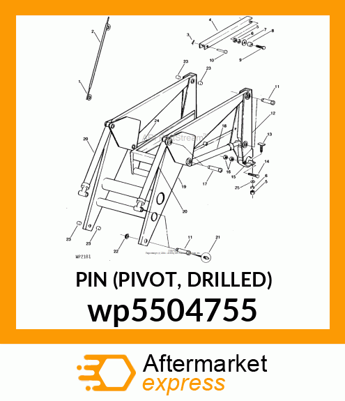 PIN (PIVOT, DRILLED) wp5504755