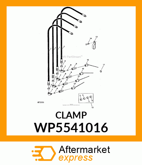 Clamp - CLAMP (TUBE) WP5541016