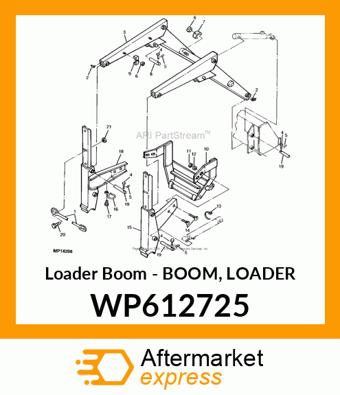 Loader Boom WP612725