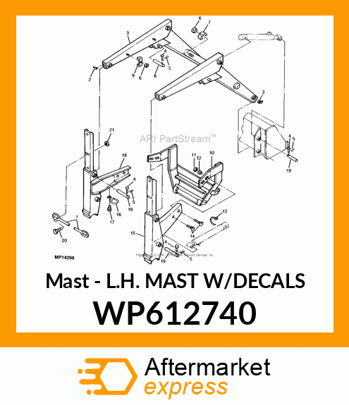 Mast WP612740