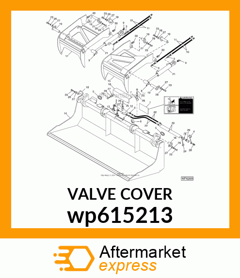 VALVE COVER wp615213