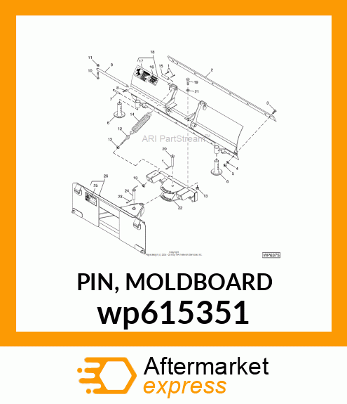 PIN, MOLDBOARD wp615351