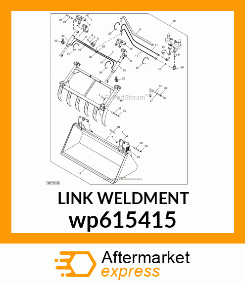 LINK WELDMENT wp615415