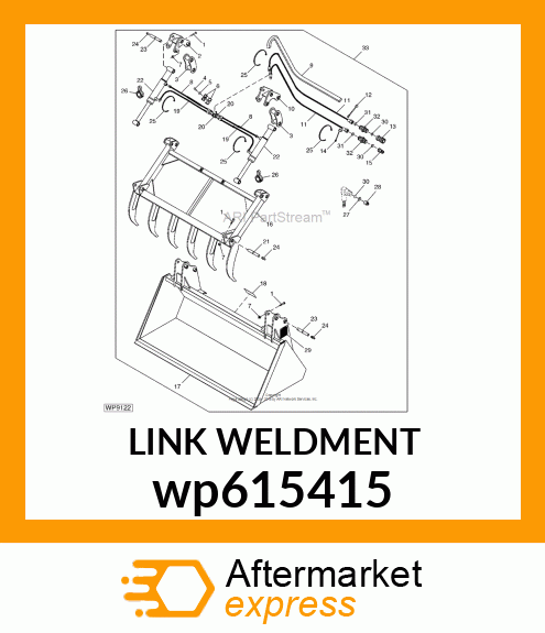 LINK WELDMENT wp615415