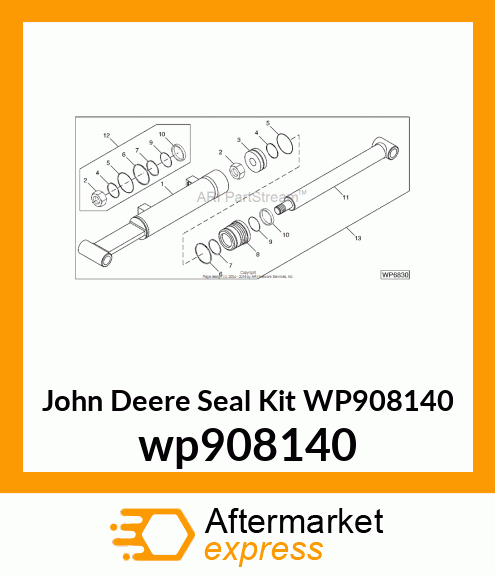 KIT, CYLINDER SEAL REPAIR wp908140