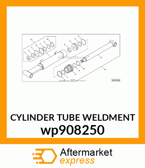 CYLINDER TUBE WELDMENT wp908250