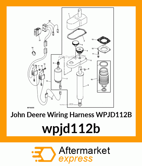 HARNESS, WIRING (MAIN) wpjd112b