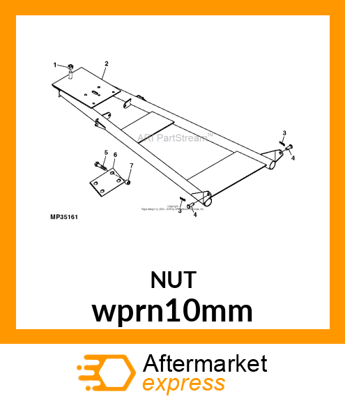 NUT, RIVET wprn10mm