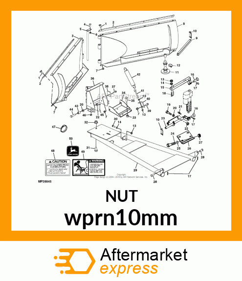 NUT, RIVET wprn10mm