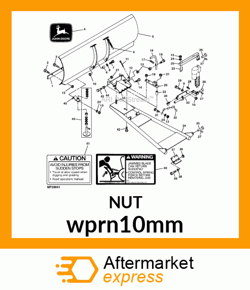 NUT, RIVET wprn10mm