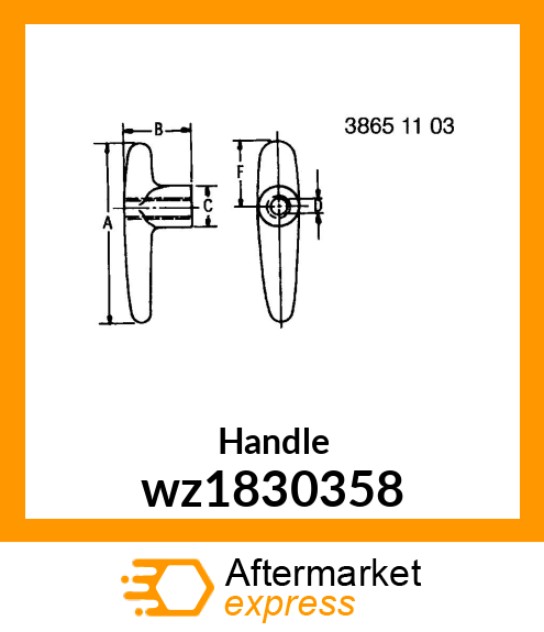 Handle wz1830358