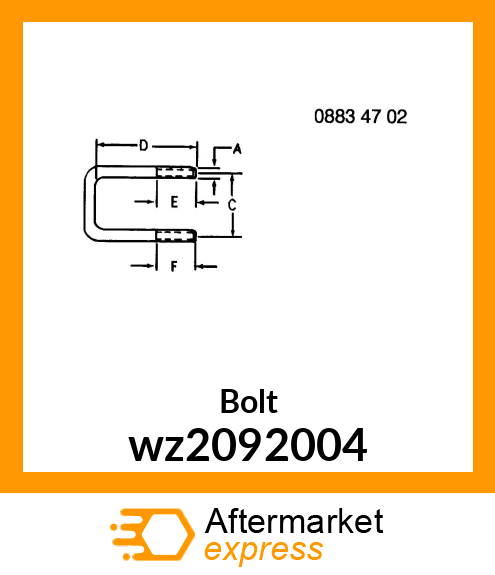 Bolt wz2092004