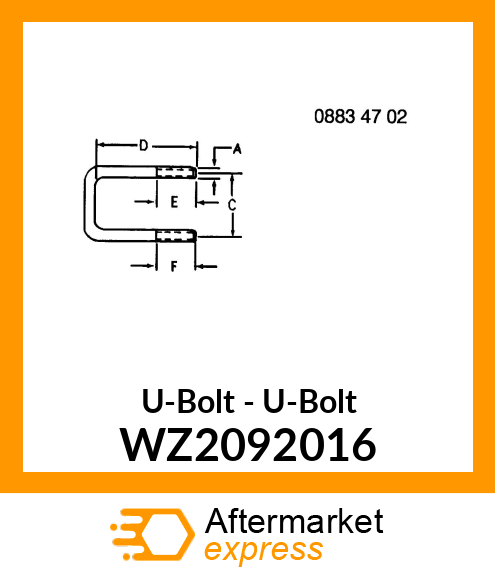 U-Bolt - U-Bolt WZ2092016