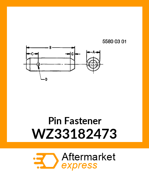 Pin Fastener WZ33182473