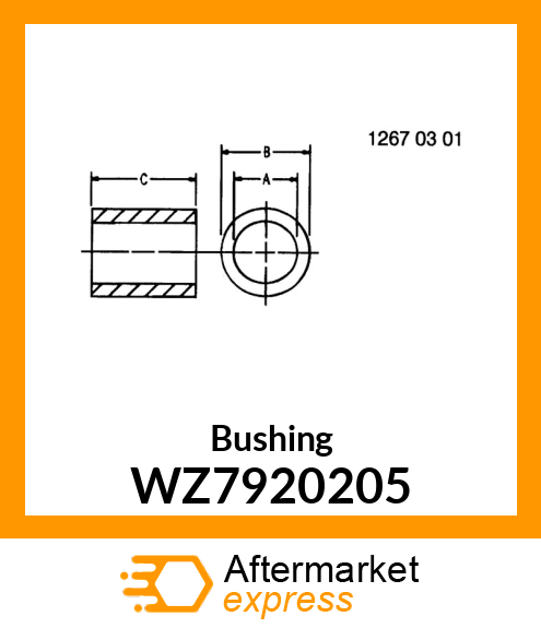 Bushing WZ7920205