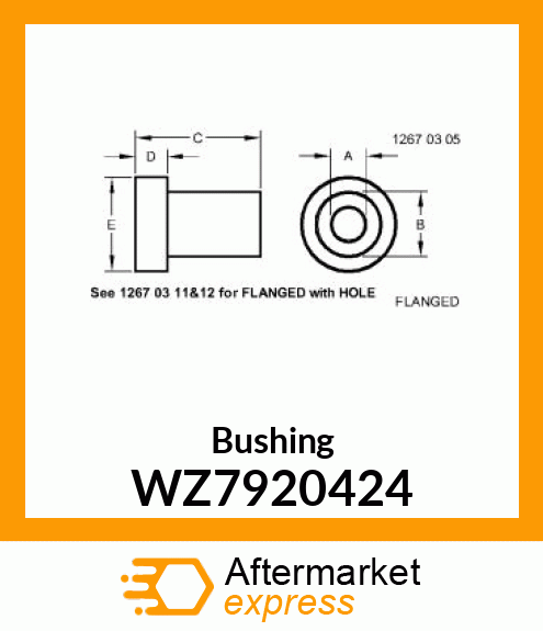 Bushing WZ7920424