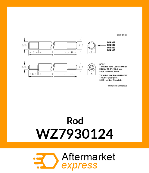 Rod WZ7930124