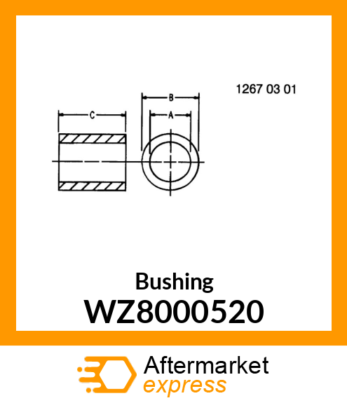 Bushing WZ8000520