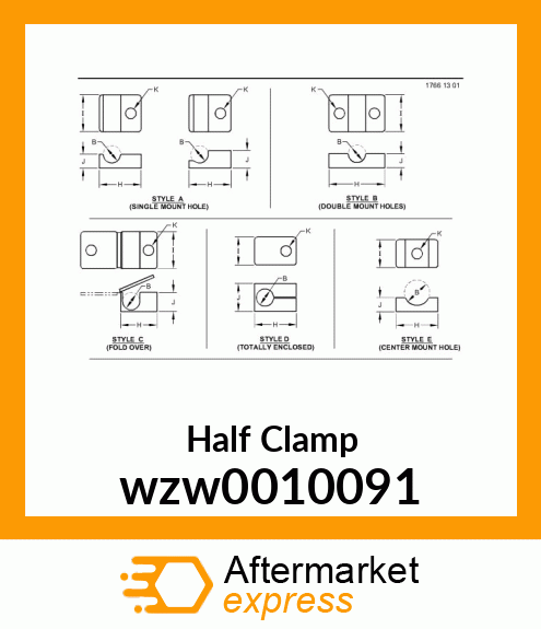 Half Clamp wzw0010091