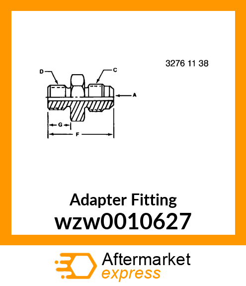 Adapter Fitting wzw0010627