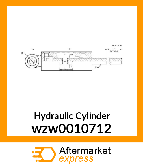 Hydraulic Cylinder wzw0010712