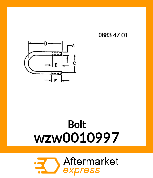 Bolt wzw0010997