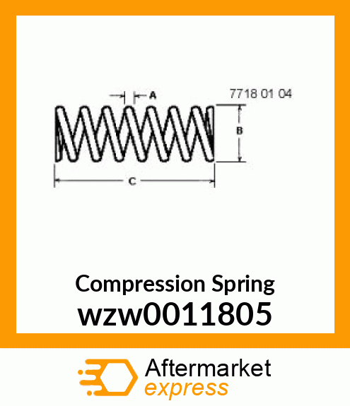 Compression Spring wzw0011805