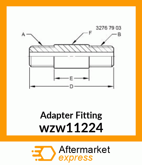 Adapter Fitting wzw11224