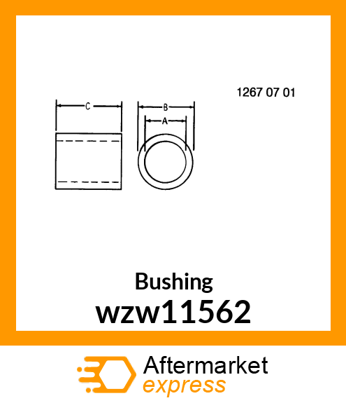 Bushing wzw11562