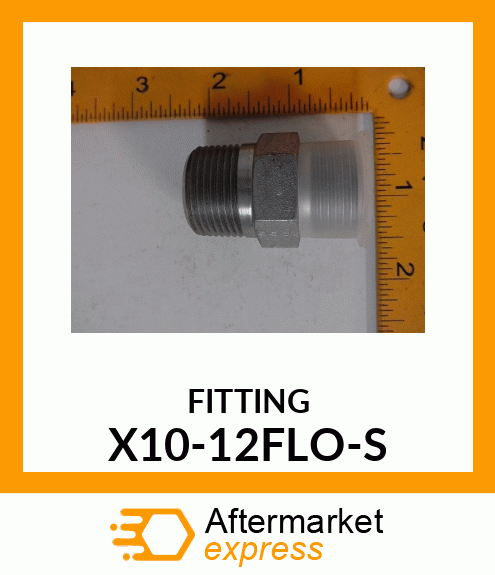 FITTING X10-12FLO-S