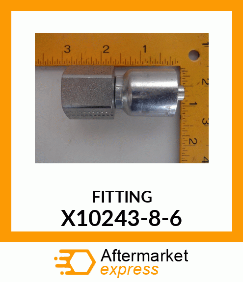 FITTING X10243-8-6