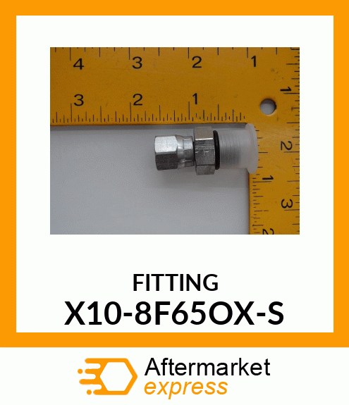 FITTING X10-8F65OX-S