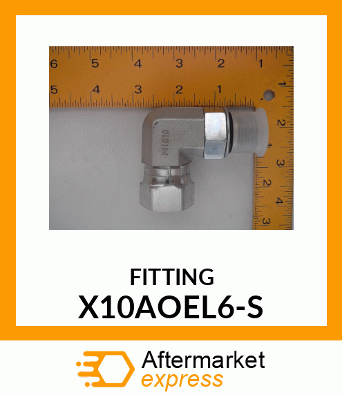 FITTING X10AOEL6-S