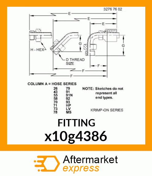 COUPLER x10g4386