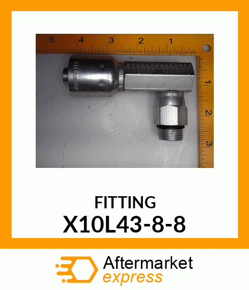 FITTING X10L43-8-8