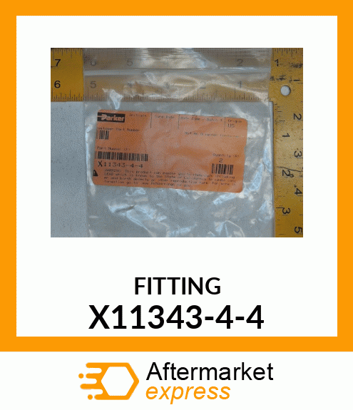 FITTING X11343-4-4