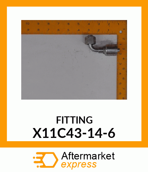 FITTING X11C43-14-6