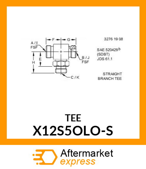 TEE X12S5OLO-S