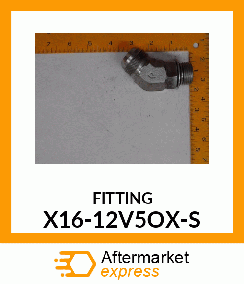 FITTING X16-12V5OX-S