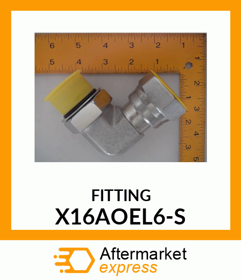 FITTING X16AOEL6-S