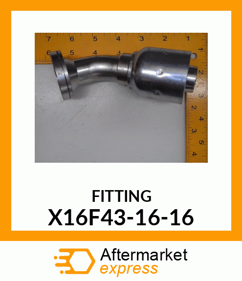 FITTING X16F43-16-16