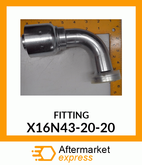 FITTING X16N43-20-20