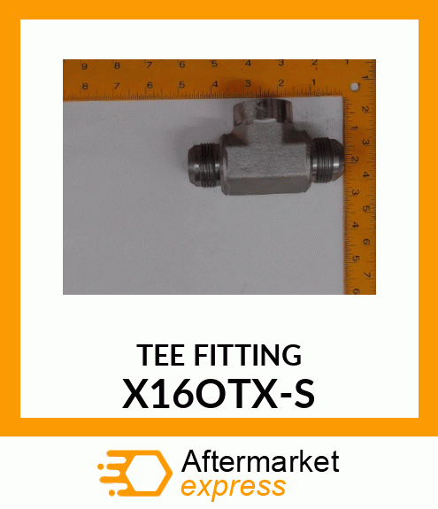 TEE_FITTING X16OTX-S