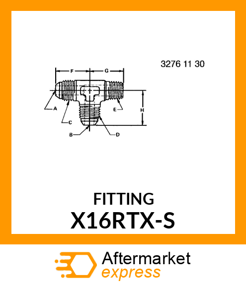 FITTING X16RTX-S